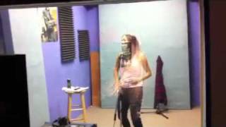 Mia Rey Acting A Fool At Volume Studios