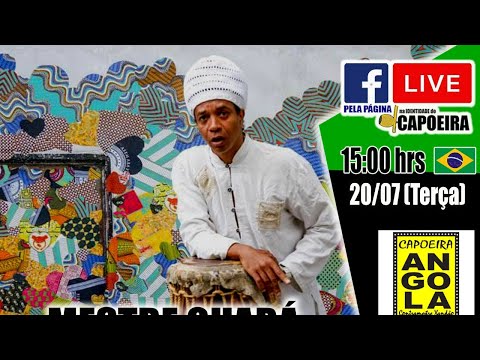 237ª LIVE NA IDENTIDADE DO CAPOEIRA - MESTRE GUARÁ