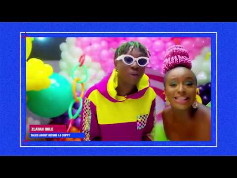 Zlatan Talks Kissing DJ Cuppy in 'Gelato' | Soundcity E! News
