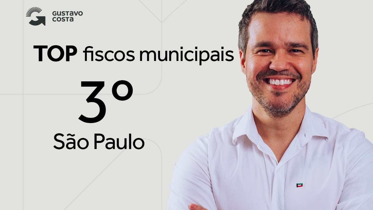 ISS/São Paulo (3º Lugar) - TOP 10 Fiscos Municipais
