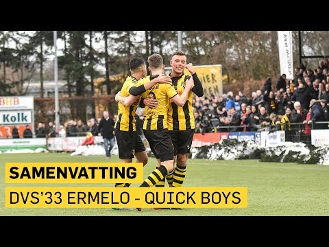 DVS'33 Ermelo - Quick Boys: 3-0