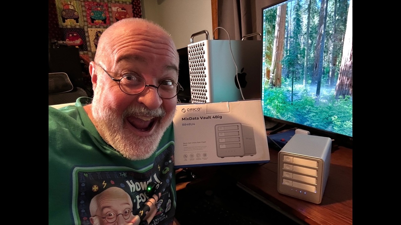 Orico MixData Vault 8848U4 – Up To 32TB SSD DAS – 4 Bay Direct Attached Storage – Digital Nomad