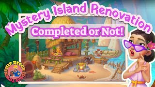 Mystery Island Renovation || Completed or not !!