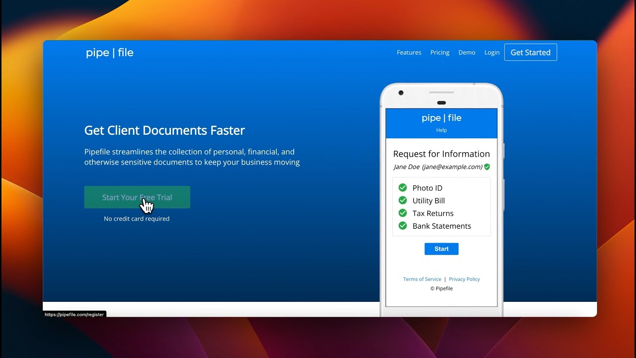 Pipefile | Document Collection Software