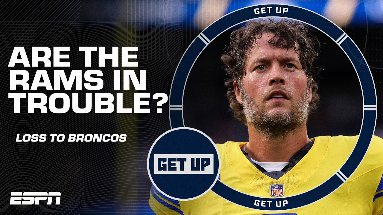 Should we be concerned about THE RAMS? 😱 Get Up weighs in 🗣️