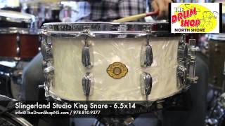 Video thumbnail for Slingerland Studio King Snare - 6.5x14 - The Drum Shop North Shore by Nate Morrison Drums