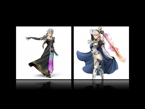Sm4sh 3DS Zelda vs Corrin