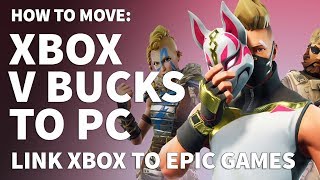 How to Move Xbox V Bucks to PC – Will V Bucks Purchased on Xbox Work or Transfer to Fortnite PC