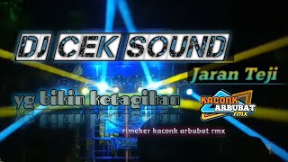 Download lagu DJ CEK SOUND JARAN TEJI SELOW BASS mp3 Download lagu DJ CEK SOUND JARAN TEJI SELOW BASS mp3