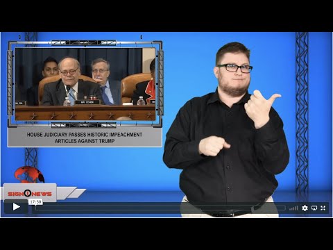 Sign1News 12.13.19 - News for the Deaf community powered by CNN in American Sign Language (ASL).