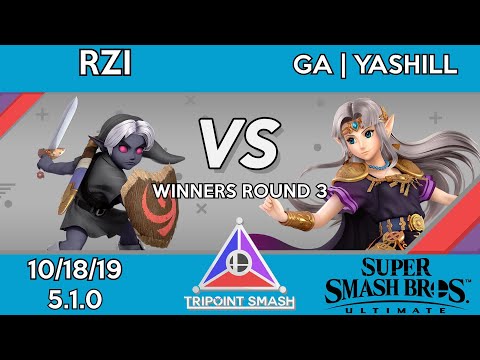 Tripoint Smash 82 - Winners Round 3 - RZI(Young Link) Vs. GA | Yashill(Zelda)
