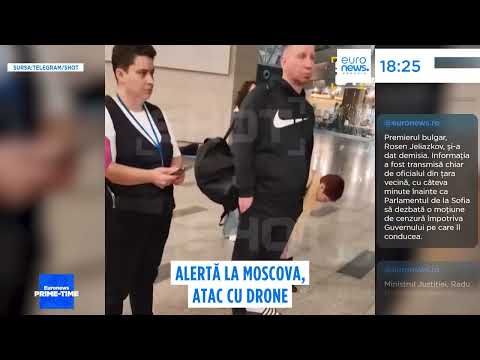 Ucraina a atacat Rusia cu sute de drone. Avionul premierului Armeniei nu a putut să aterizeze