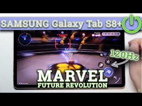 Marvel Future Revolution Gaming Performance on SAMSUNG Galaxy Tab S8+ - Gameplay / FPS / Crahes