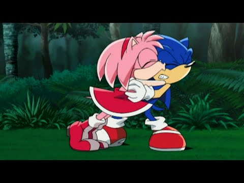 Sonic X - Amy is off to save Sonic with Cosmo and Cream