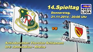 preview picture of video 'Kreisliga A - Steinfurt (2014/2015) / 14.Spieltag - GW Rheine vs Neuenkirchen III'