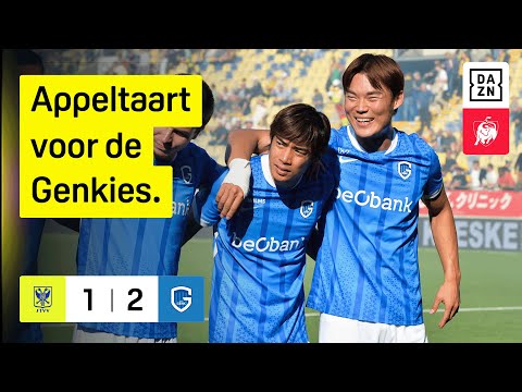 Hyeon-gyu Oh gives KRC Genk the derby victory! 🤩⚔️ #STVGNK