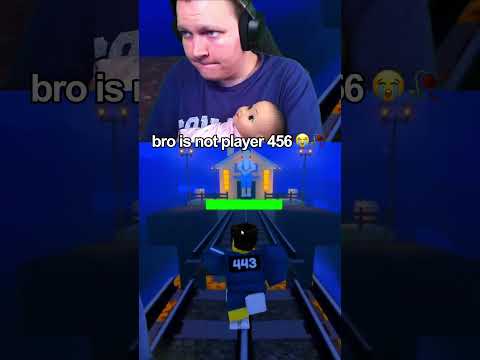bro WAS not Player 456 in Squid Game 😭 #steak #squidgame #roblox