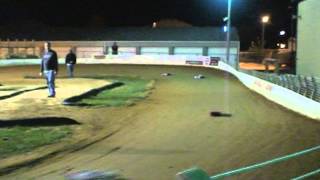 preview picture of video 'Maryville Shootout Mod Late Model A-Main, 9/21/12'