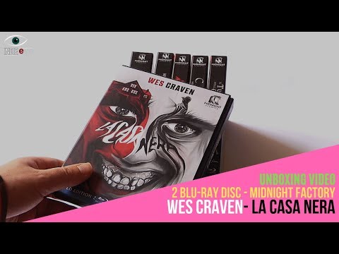 La Casa Nera - Wes Craven: 2 Blu Ray Midnight Factory, unboxing video