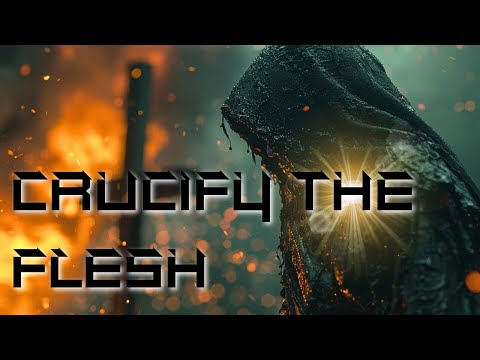 Crucify the Flesh - Killing the Sin Within (All Glory Worshipcore) | Official Lyric Video