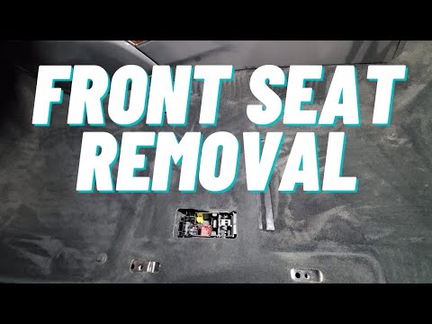 C7 Audi A6/A7 Front Seat Removal Tutorial