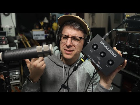 Does the Rode Procaster Work With the M Audio M Track Solo