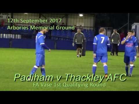 12-09-2017 Padiham v Thackley AFC (5-0) FA Vase 1st Qualifying Round