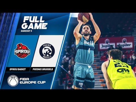 Spirou Basket v Phoenix Brussels - Full Game - FIBA Europe Cup 2019-20