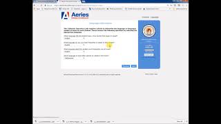 Aeries Instructions for Parents
