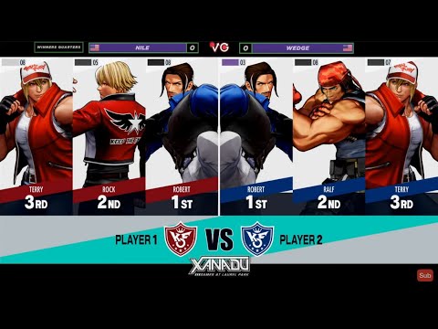 Bread and Butter 26 Winners Quarters - nile Vs. Wedge - The King of Fighters XV
