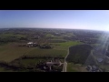 drone campagne ciel (dji phantom fc40)france 