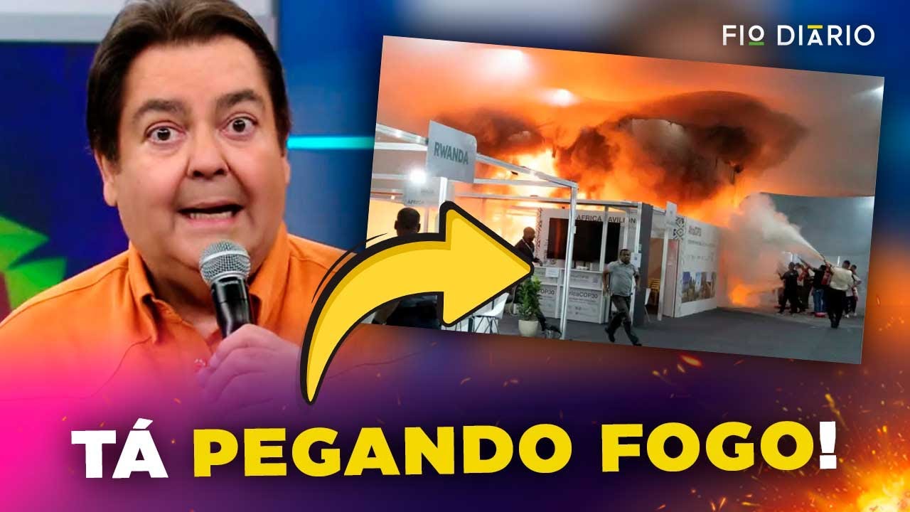 🚨INCÊNDIO MISTERIOSO NA COP-30 VIRA…