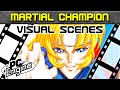 PC Engine Visual Scenes Martial Champion Opening