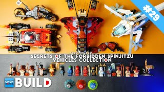 Download lagu LEGO Speed Build! Ninjago Secrets of the Forbidden Spinjitzu Vehicles Collection | Beat Build | ASMR mp3