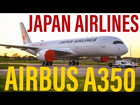 JAPAN AIRLINES AIRBUS A350 Revealed