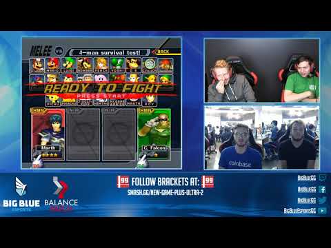 NGPU 2 SSBM - Bank (Marth) vs. Yung Bones Villain (C. Falcon) - Melee WR2