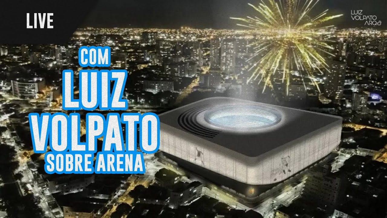 LIVE COM LUIZ VOLPATO - NOVA ARENA SANTOS