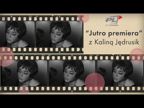Fragment filmu "Jutro premiera" z Kaliną Jędrusik