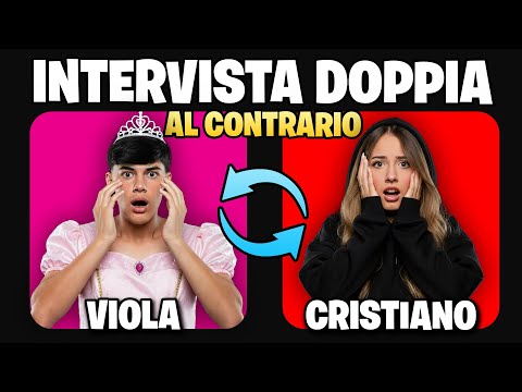 INTERVISTA DOPPIA AL CONTRARIO CON IL MIO EX FIDANZATO! 💔 w/ Cristiano Borsi