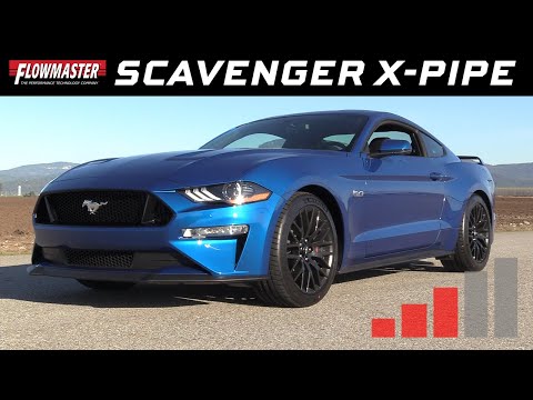 2018-20 Ford Mustang GT 5.0L, Scavenger Series X-Pipe - Resonator Delete 817817