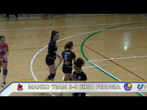 Finale Pallavolo Femminile Open 2021-2022 - Le Manzo Team Vs Sirio Perugia 3-0 (Integrale)