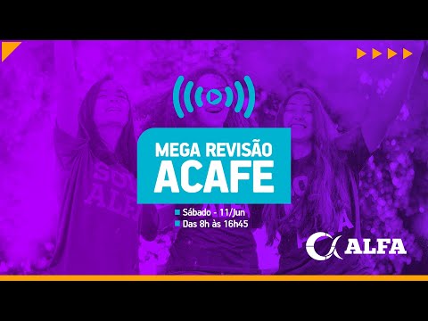 Alfa | Mega Revisão ACAFE