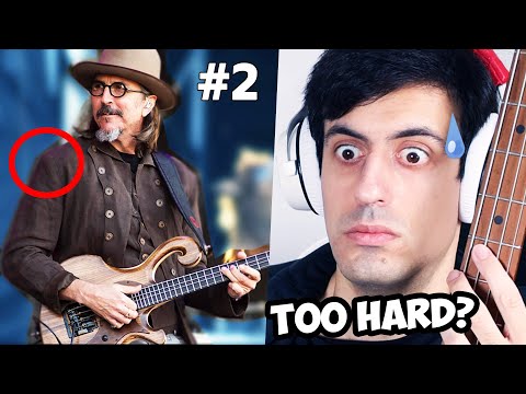 Can I Play The Top 10 Hardest Bass Lines EVER?