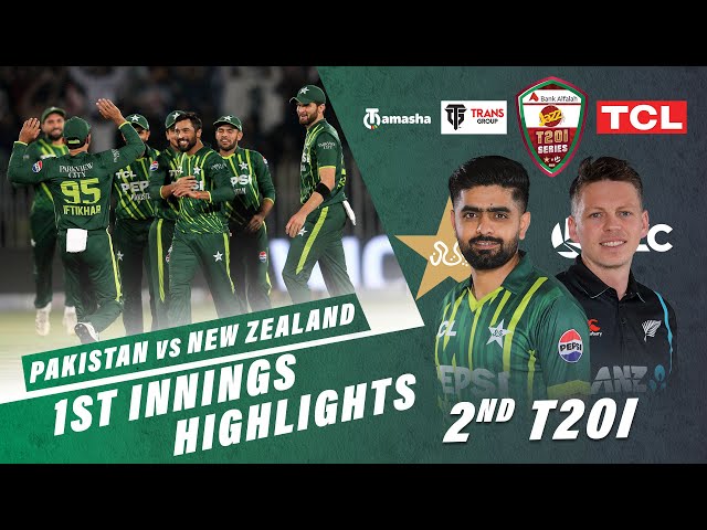 1st Innings Highlights | Pakistan vs New Zealand | 2nd T20I 2024 | PCB | M2E2U