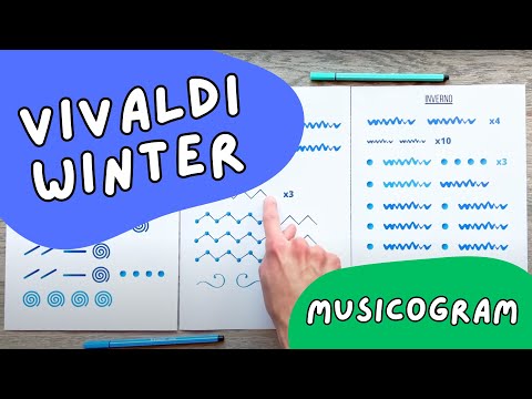 MUSICOGRAMMA INVERNO - Vivaldi - Musica classica per bambini!