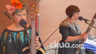 Moulettes "UnderWaterPainter" live on CKUA at Calgary Folk Fest