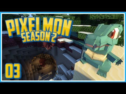 Pixelmon Season 2: Episode 3 - CAVE OF DOOM!!