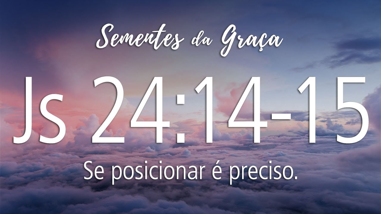 Josué 24:14-15 (pb. Osmar Quirino)