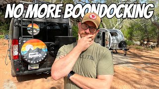 We’ve Got MAJOR RV Problems! - No House Batteries & Our Camper Van Refrigerator Stops Working!