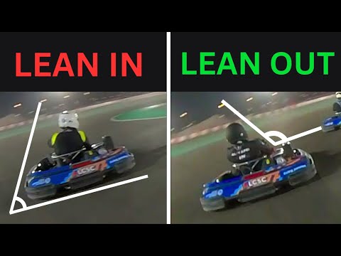 How to LEAN in Karting (tutorial)